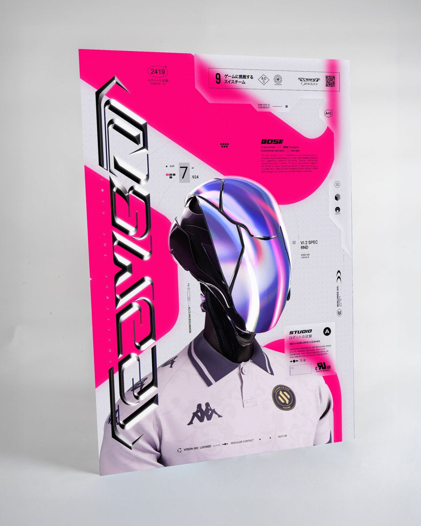 BDS Metal Poster - CYBER JERSEY