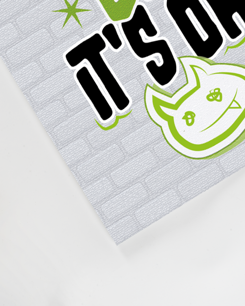 IT'S MESSY BUT IT'S OK !