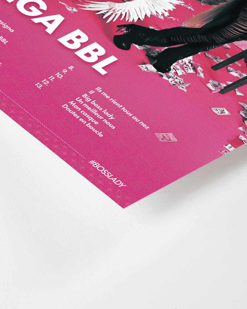 BOSS LADY - themasterpiece poster themasterpiece