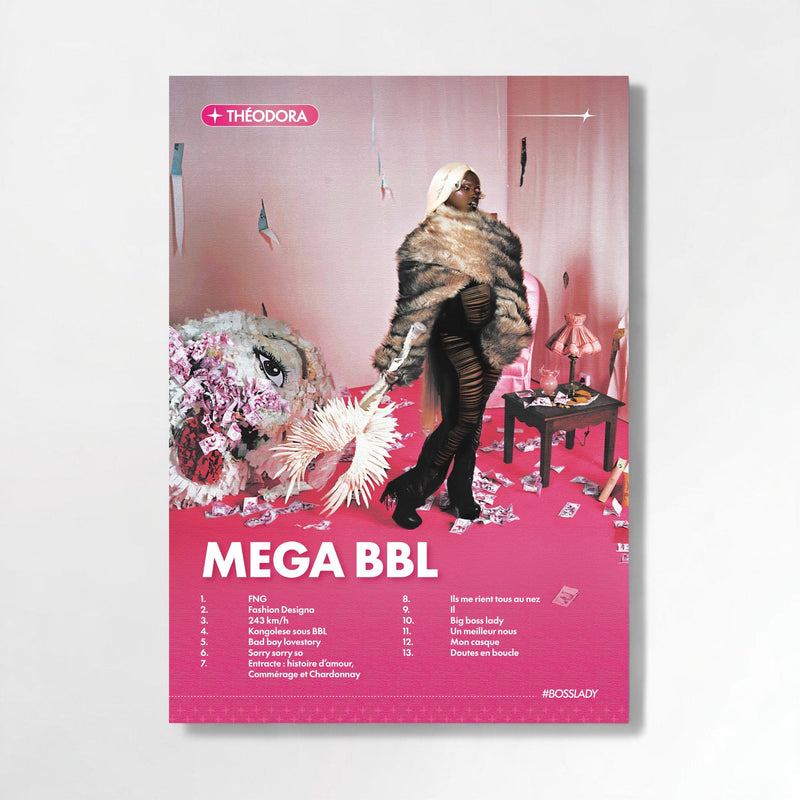 Poster Épique BOSS LADY — artwork art gaming par PLOUM | Édition limitée TheMasterpiece