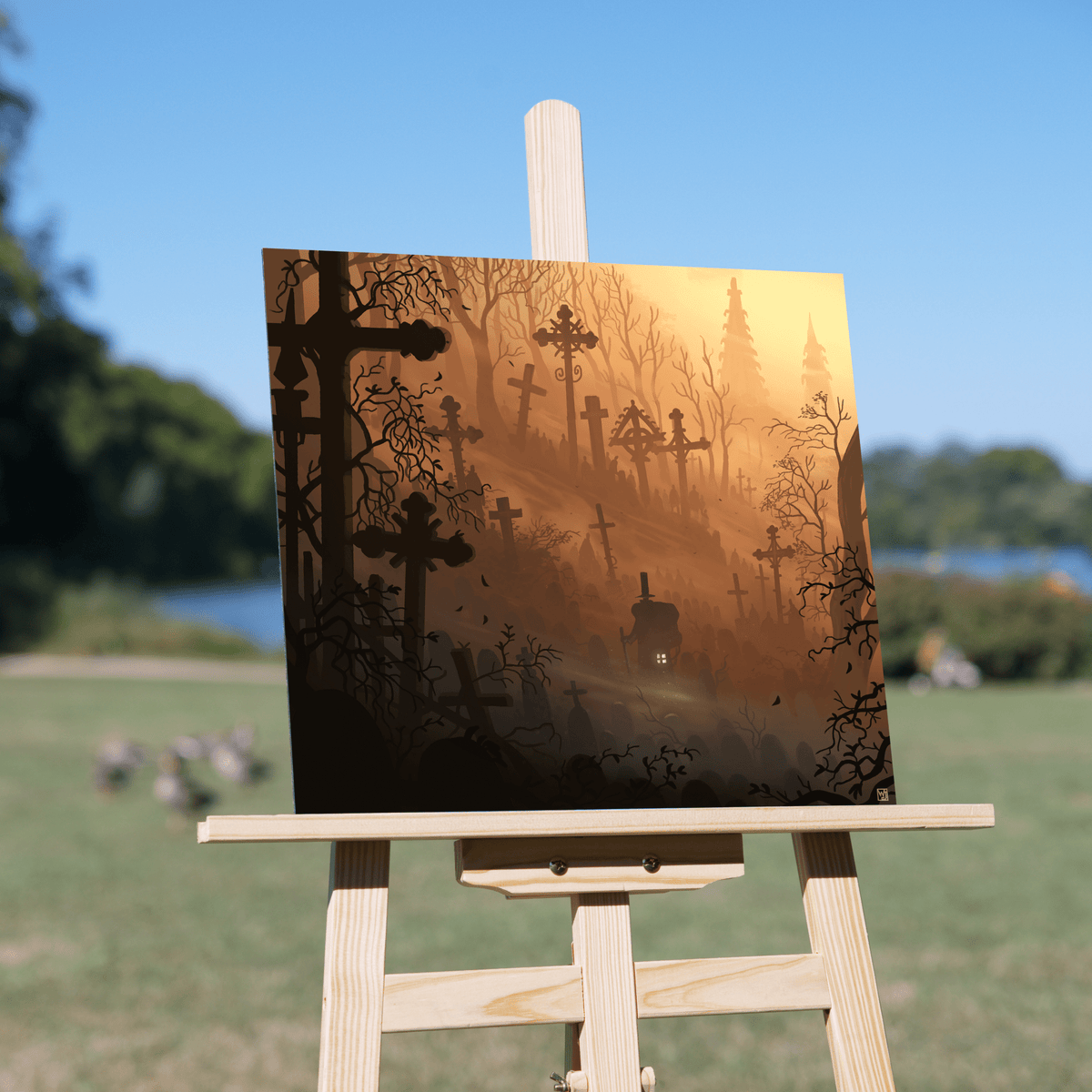 Cross Forest - themasterpiece poster themasterpiece