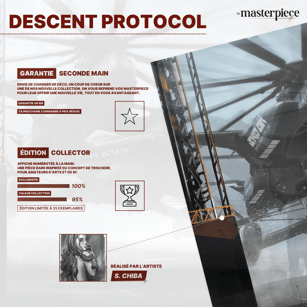 Descent Protocol - themasterpiece poster themasterpiece