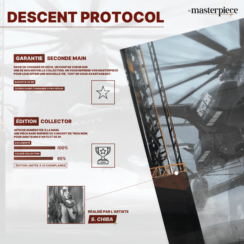 Descent Protocol - themasterpiece poster themasterpiece