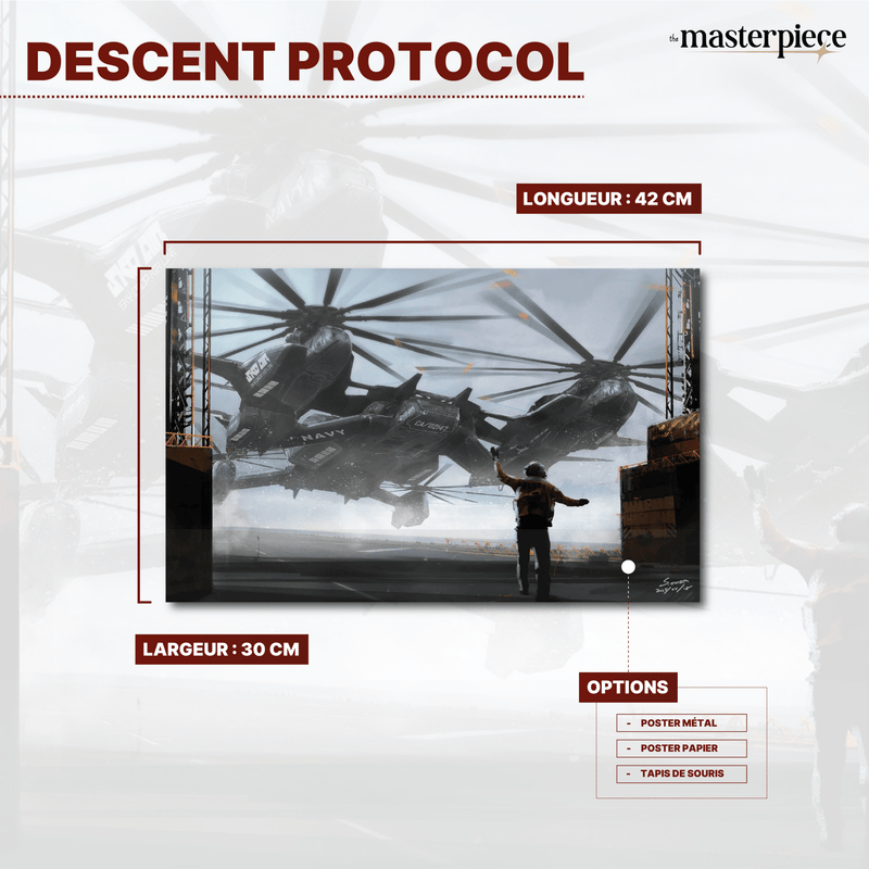 Descent Protocol - themasterpiece poster themasterpiece