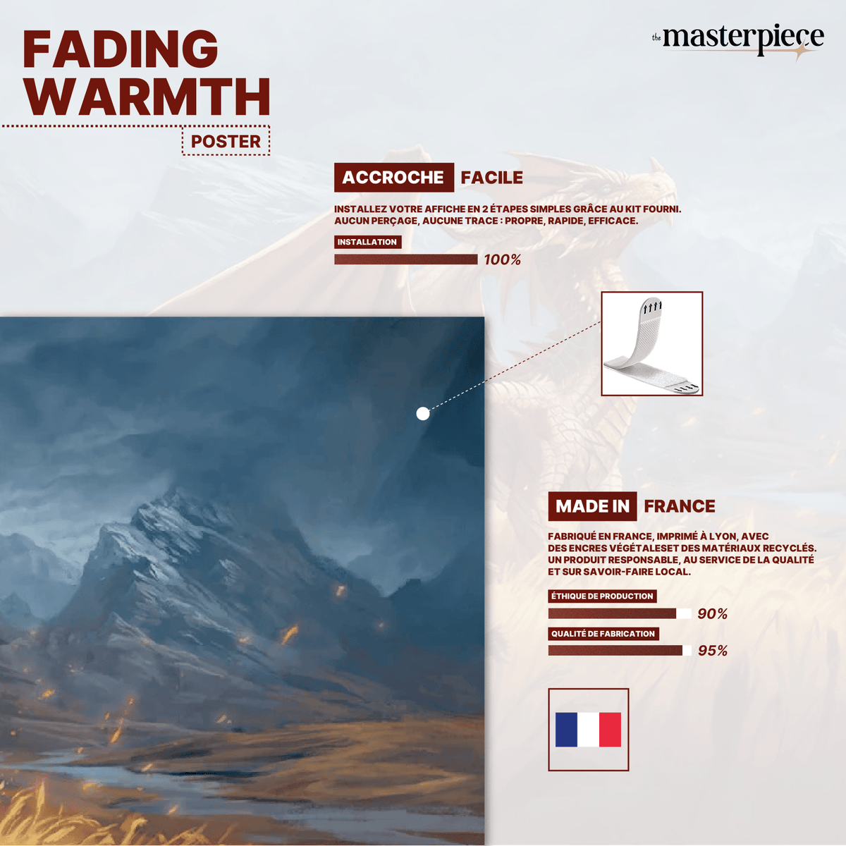 Fading warmth - themasterpiece poster themasterpiece