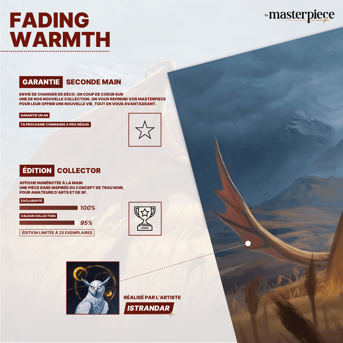 Fading warmth - themasterpiece poster themasterpiece