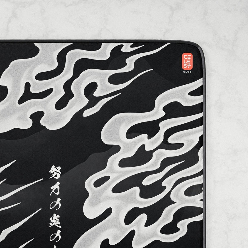 JX2 - Flammes Blanches - themasterpiece mousepad themasterpiece