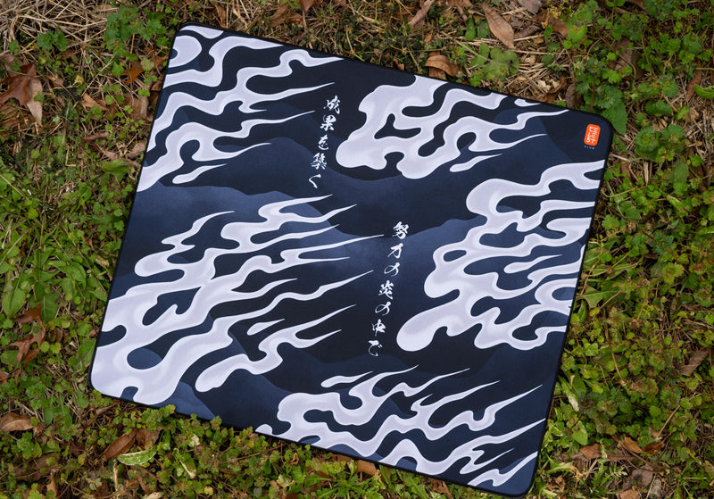 JX2 - Flammes Blanches - themasterpiece mousepad themasterpiece