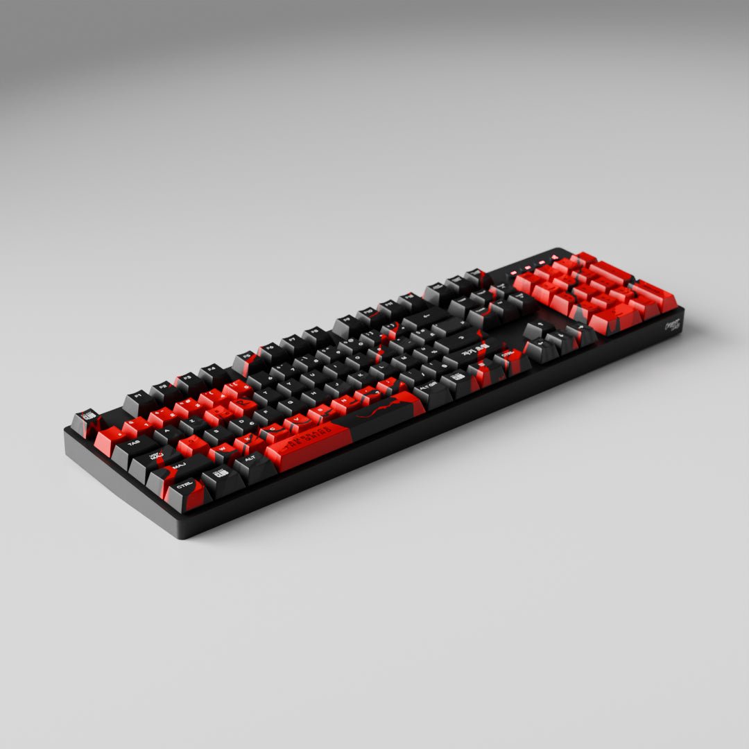 Keycaps Full Set AZERTY - Embrace the Grind - CelestClub