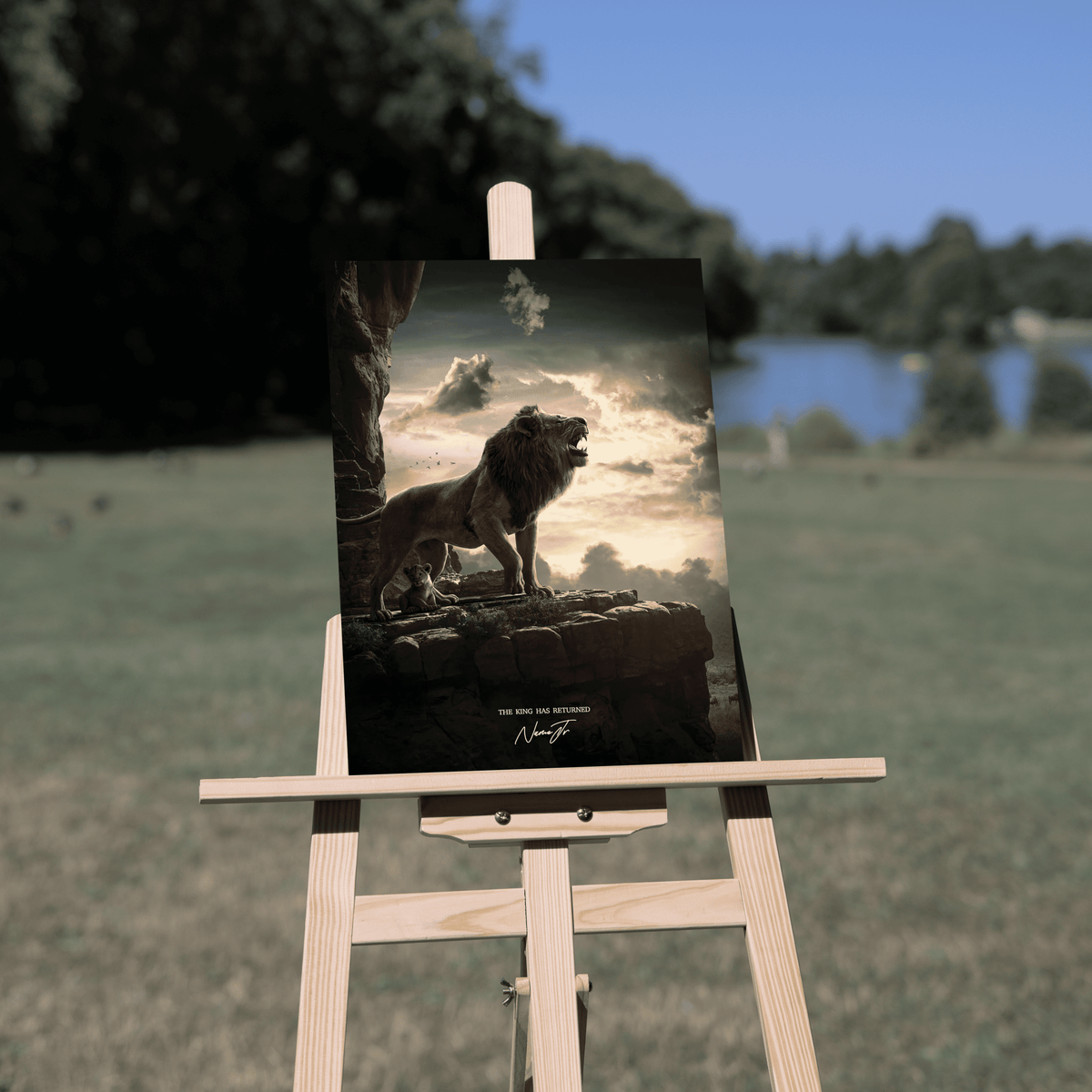 Le Roi de la savane - themasterpiece poster themasterpiece