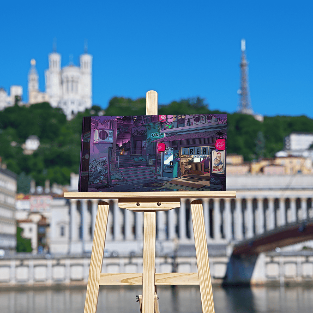 Poster en métal Collector IREAZ - PREORDER - themasterpiece poster themasterpiece