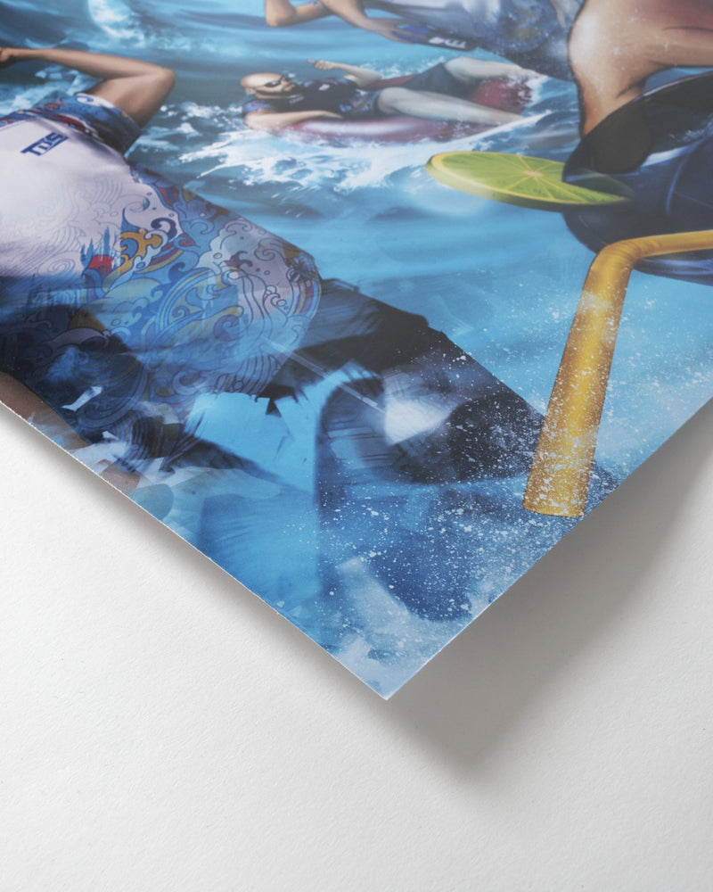 Poster en métal Team Du Sud - Le sud débarque en LFL - League of Legends - CelestClub