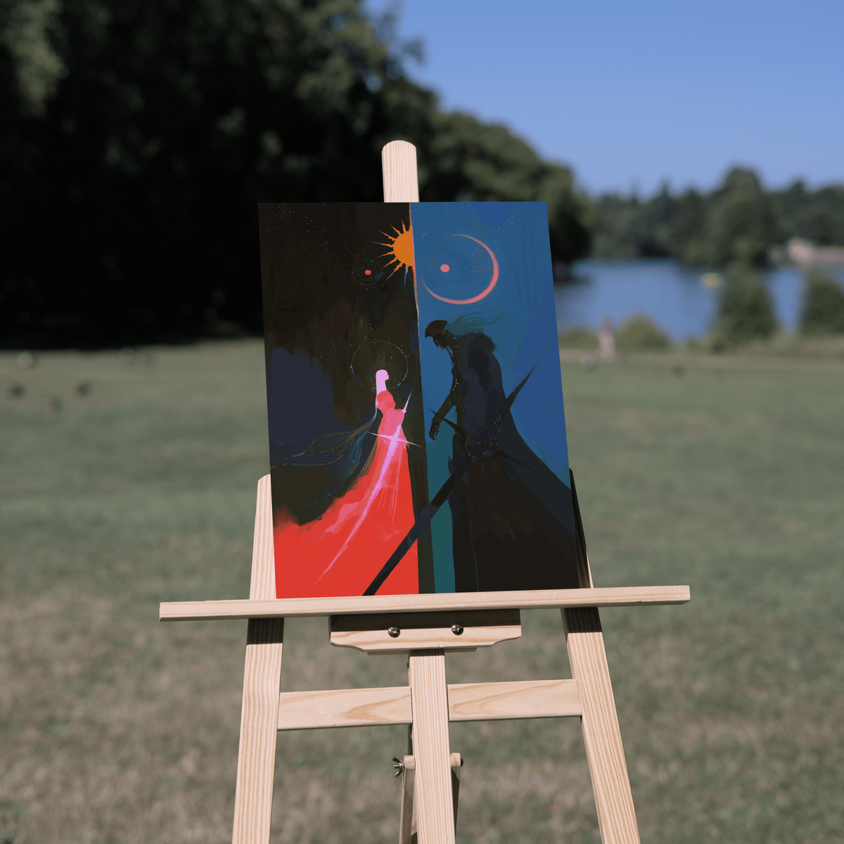 The Blades of Dusk and Dawn - themasterpiece poster themasterpiece