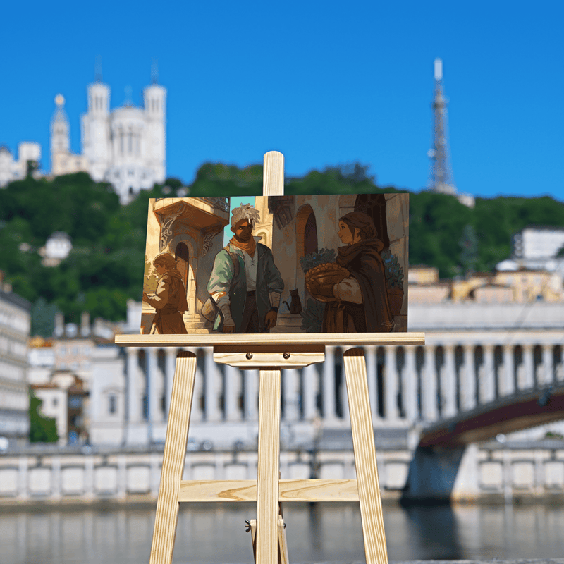 The Missing End - Have you seen a girl with blue hair ? - themasterpiece poster themasterpiece